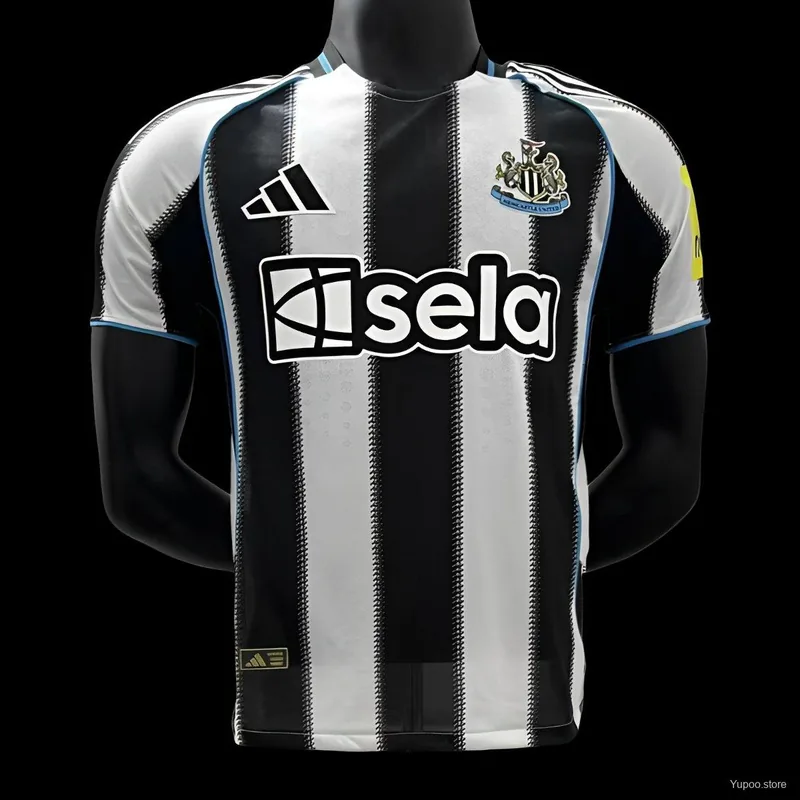Camiseta Newcastle 2025/26 LOCAL MANGA CORTA VERSION JUGADOR